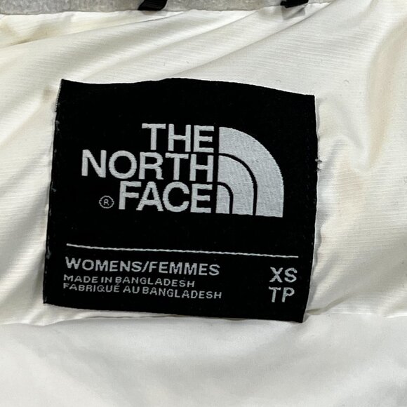 The North Face Nuptse Womens XS Vest 700 Down Fill Puffer White Winter Quilted - Picture 10 of 12